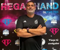 Anthony Touboul, directeur des stages de handball R&eacute;gal&rsquo;Hand &agrave; Espalion en Aveyron