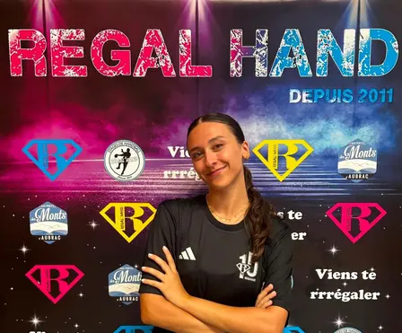 Chloé Aubert, animatrice vie des stages Régal'hand