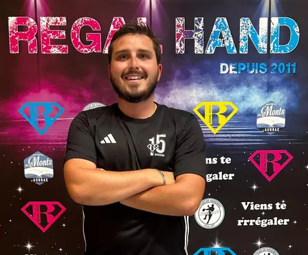 Enzo Albert, éducateur sportif, encadrant Régal'hand