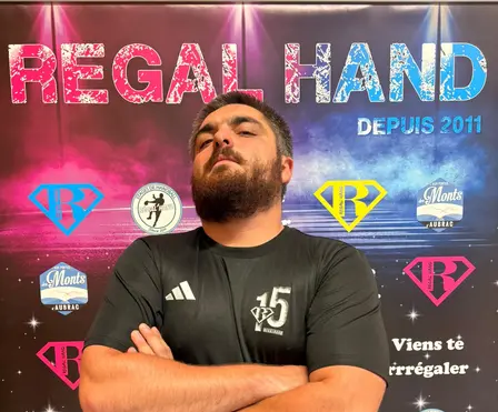 Florian Sanson, éducateur sportif, encadrant Régal'hand