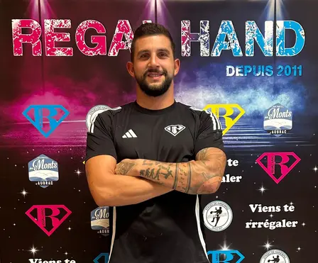 Hugo Freitas, éducateur sportif et ex-joueur de Proligue, encadrant Régal'hand